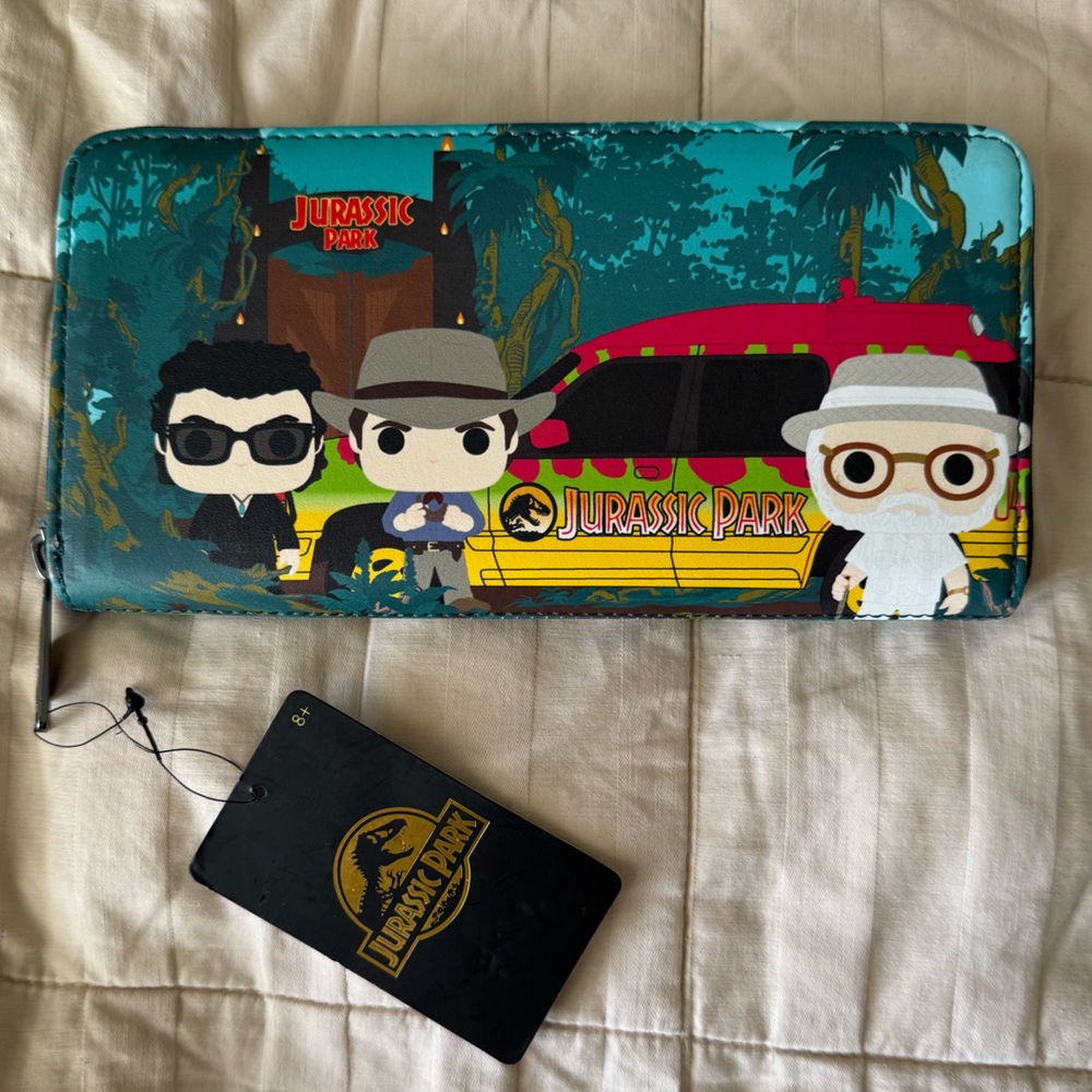 Jurassic Park Funko Loungefly Wallet - NWT